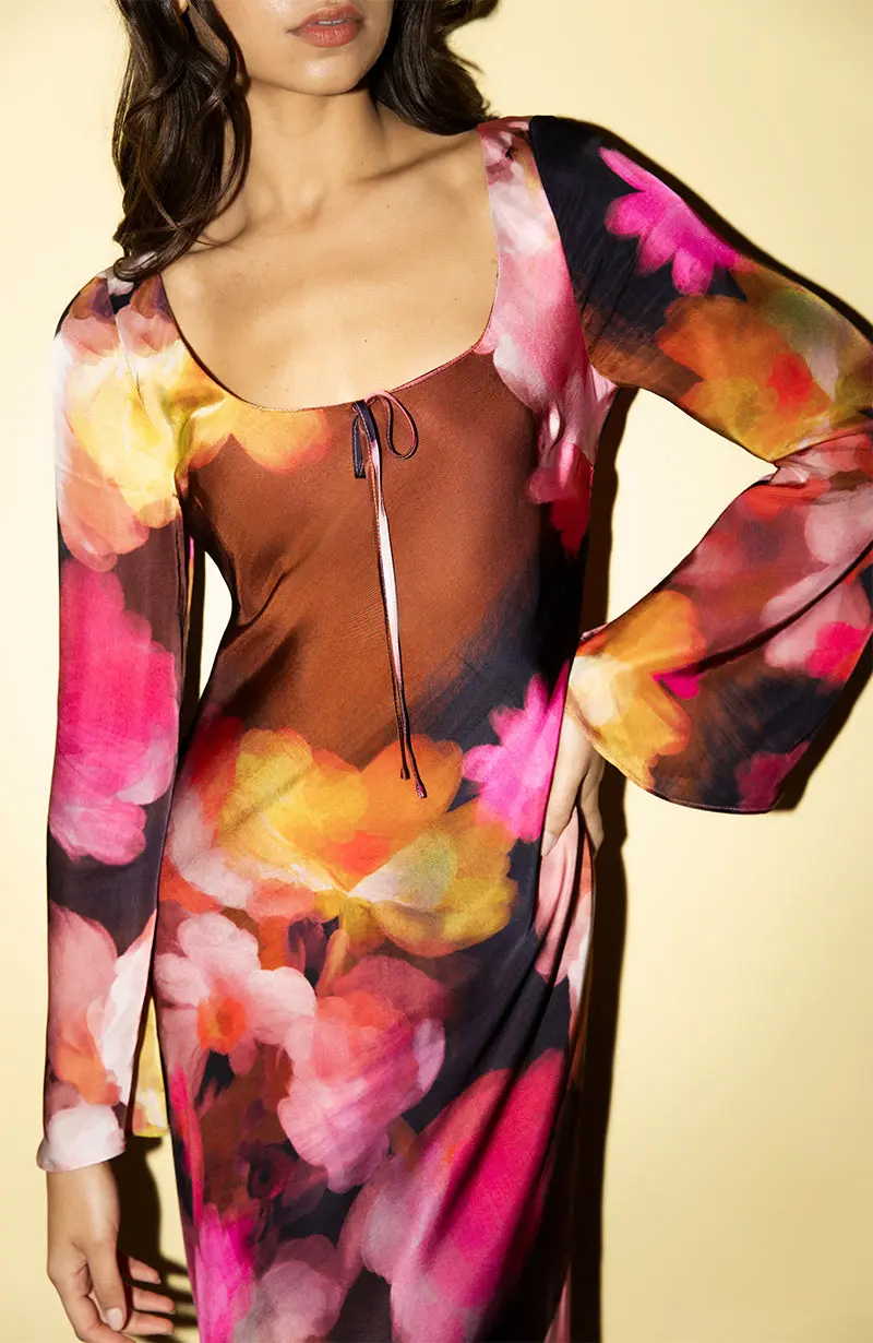 Ashton Long Sleeve Floral Dress - Image 6
