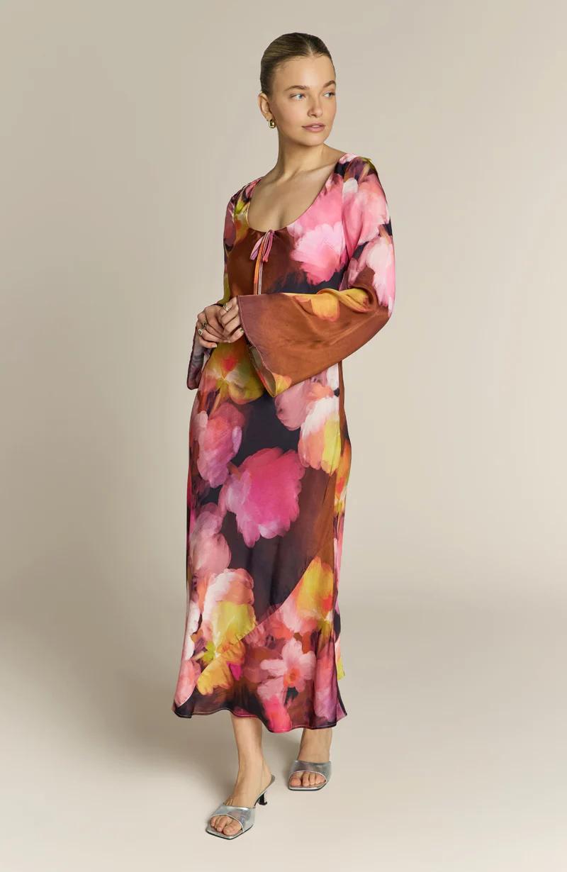 Ashton Long Sleeve Floral Dress - Image 7