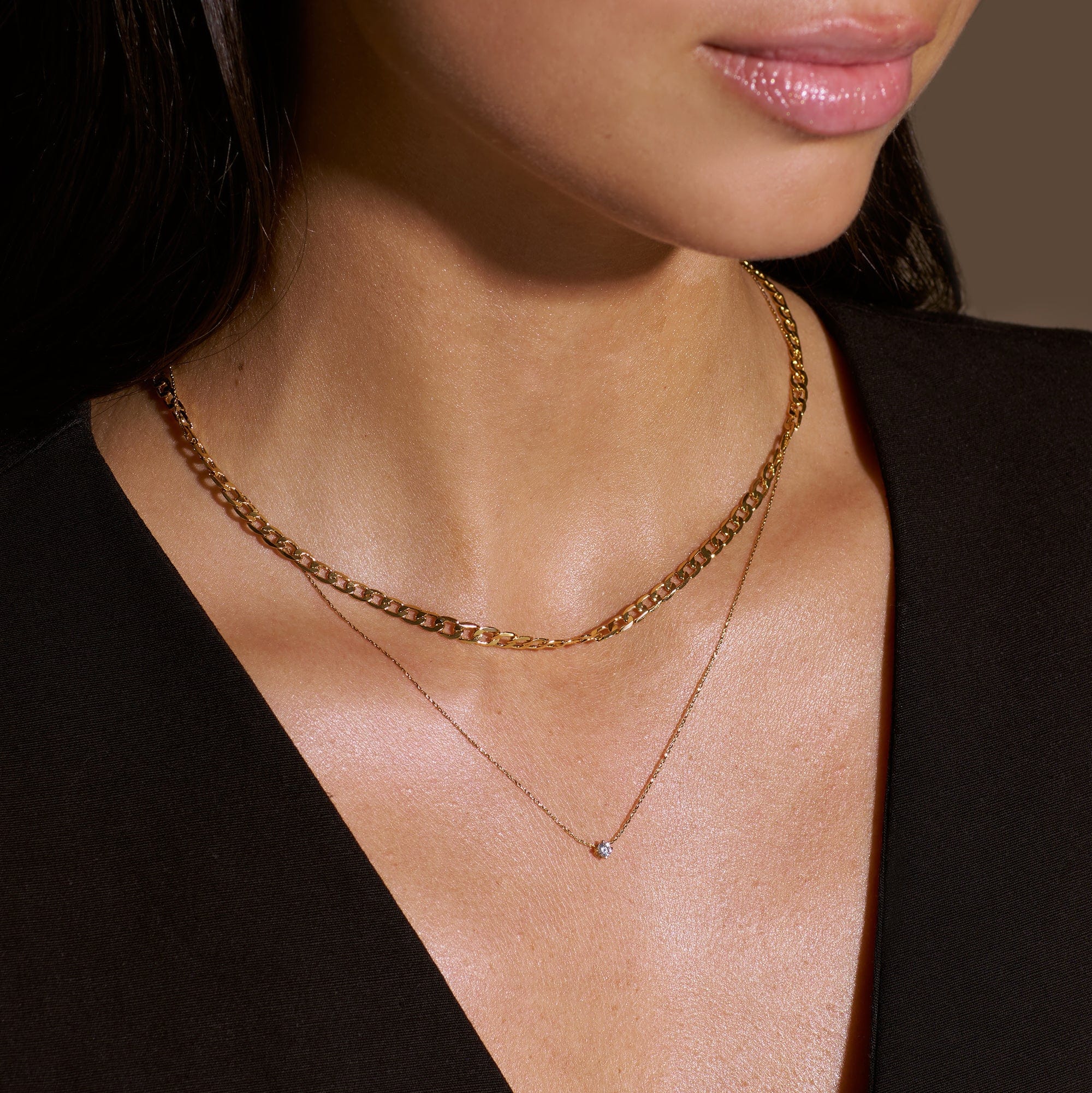 Fine Crystal Collar Necklace - Image 2