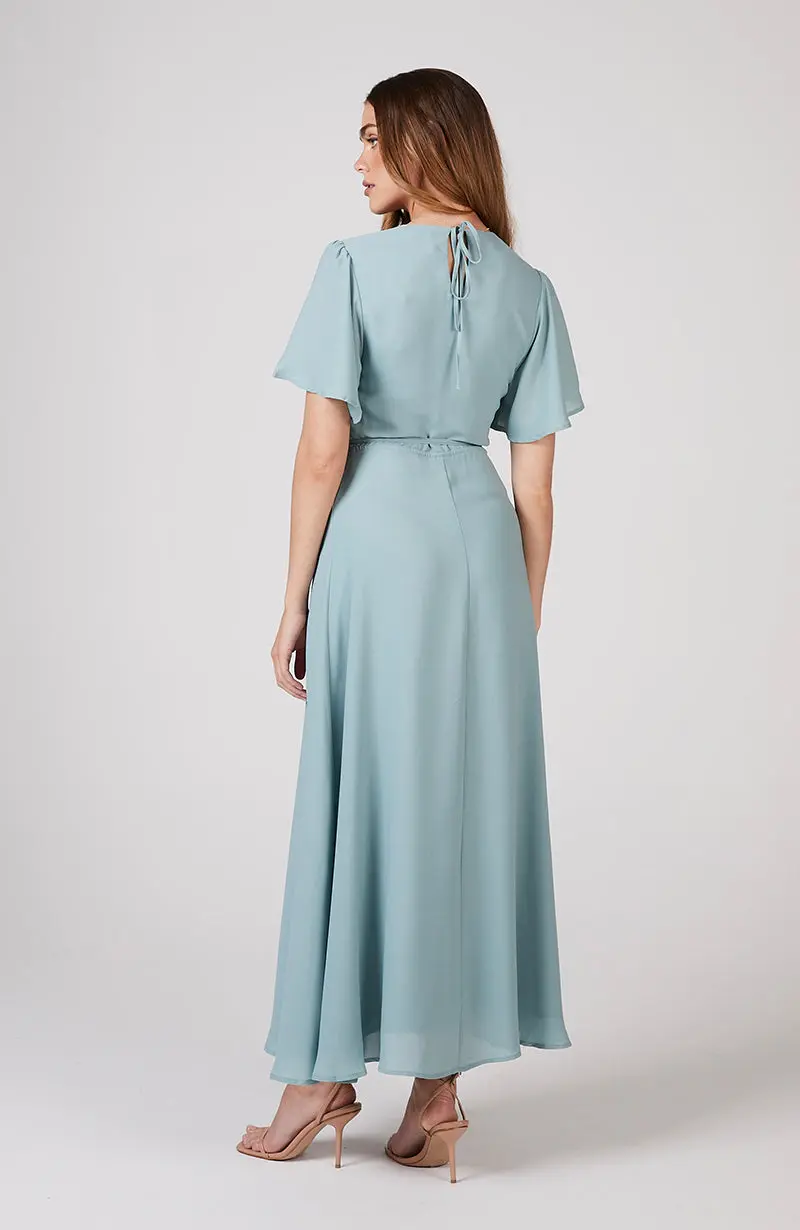 Florence Dress in Marine Green - Image 6