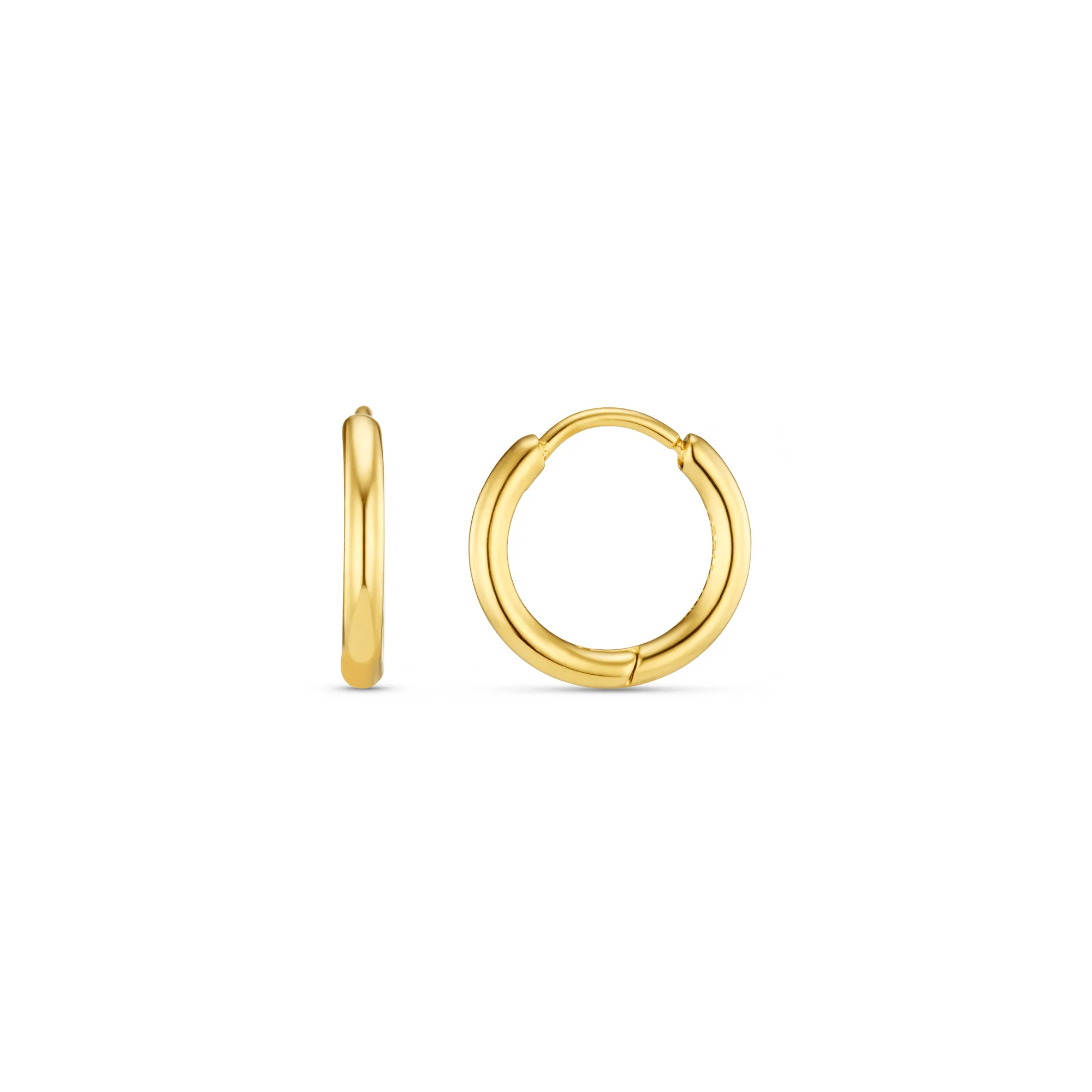 LUXE Huggie Hoop Earrings - Gold