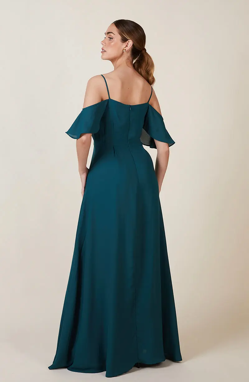 Mykonos Dress in Forest Green - Image 6