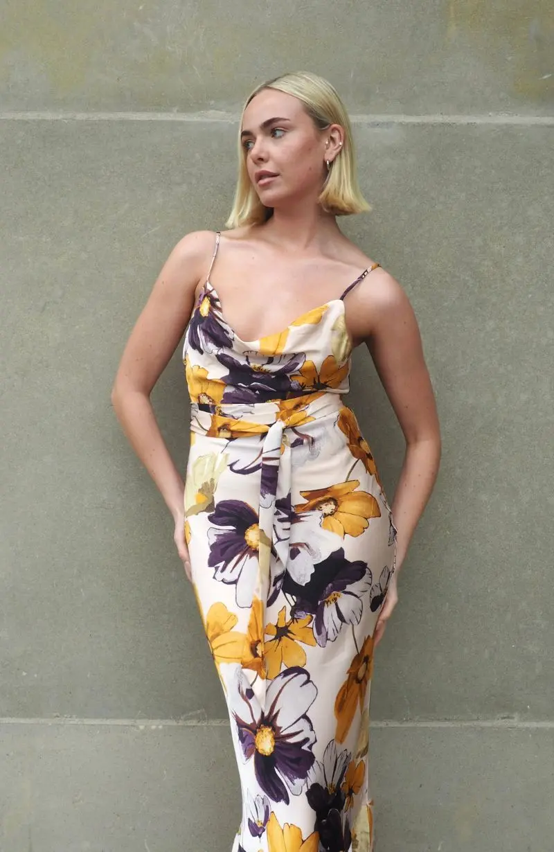 Pollenca Floral Dress - Image 4