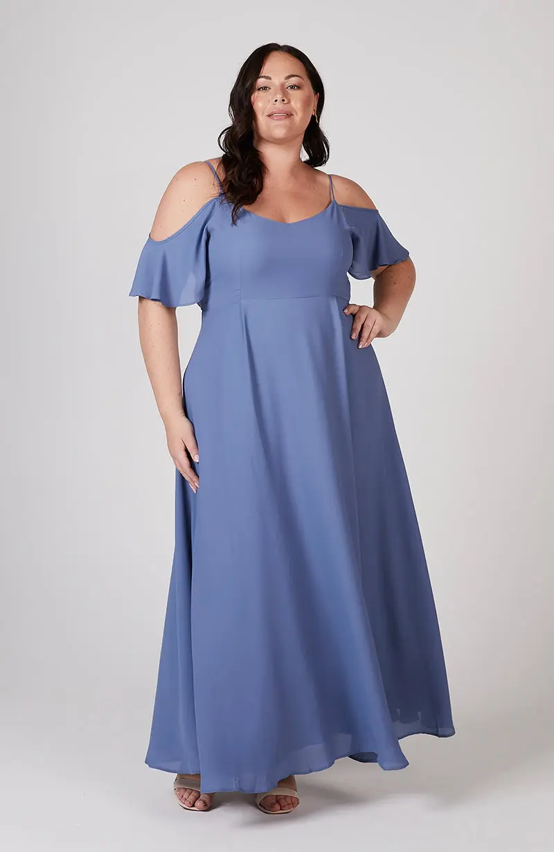 Mykonos Dress in Bluebell - Image 2