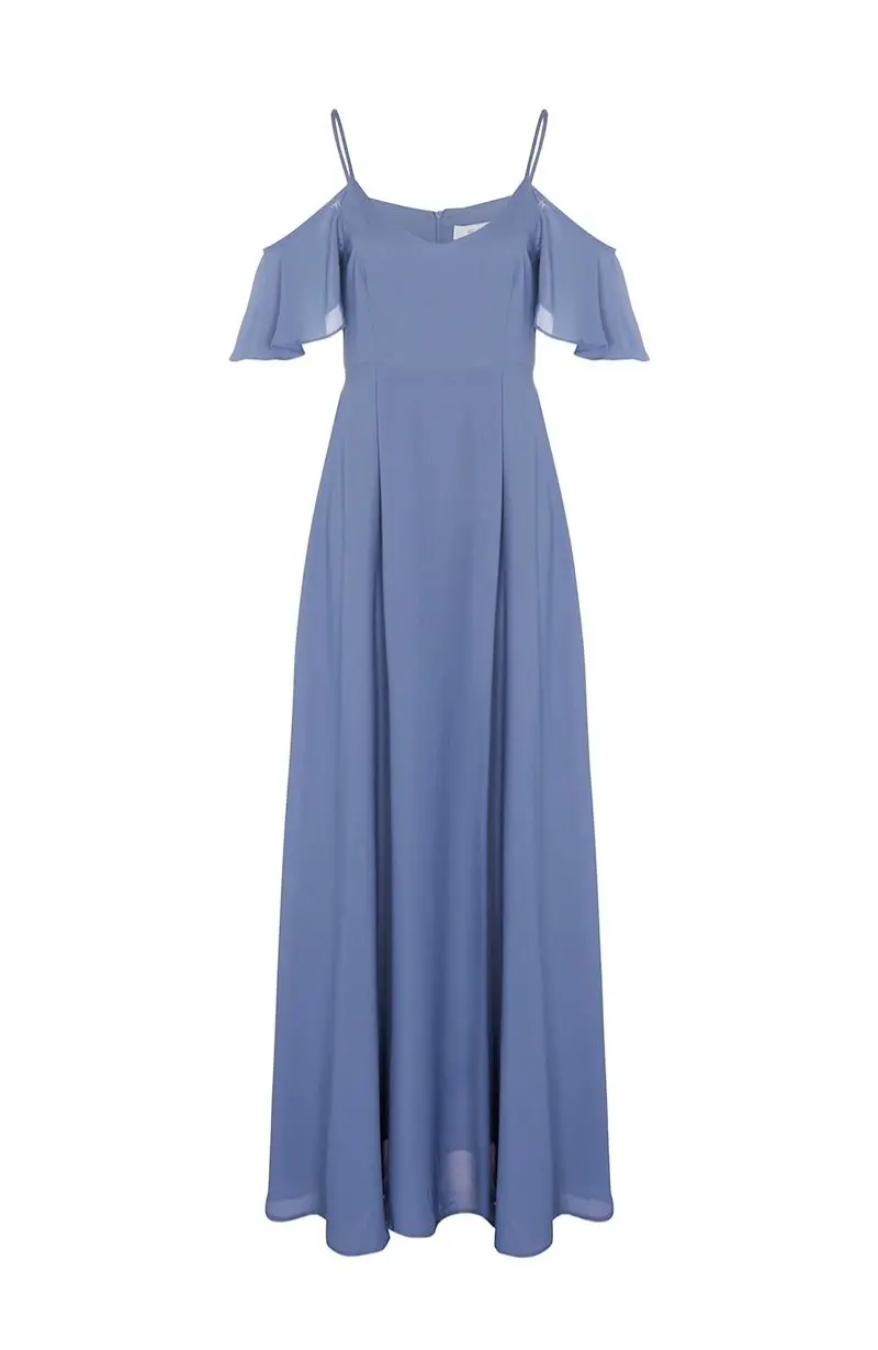 Mykonos Dress in Bluebell - Image 7